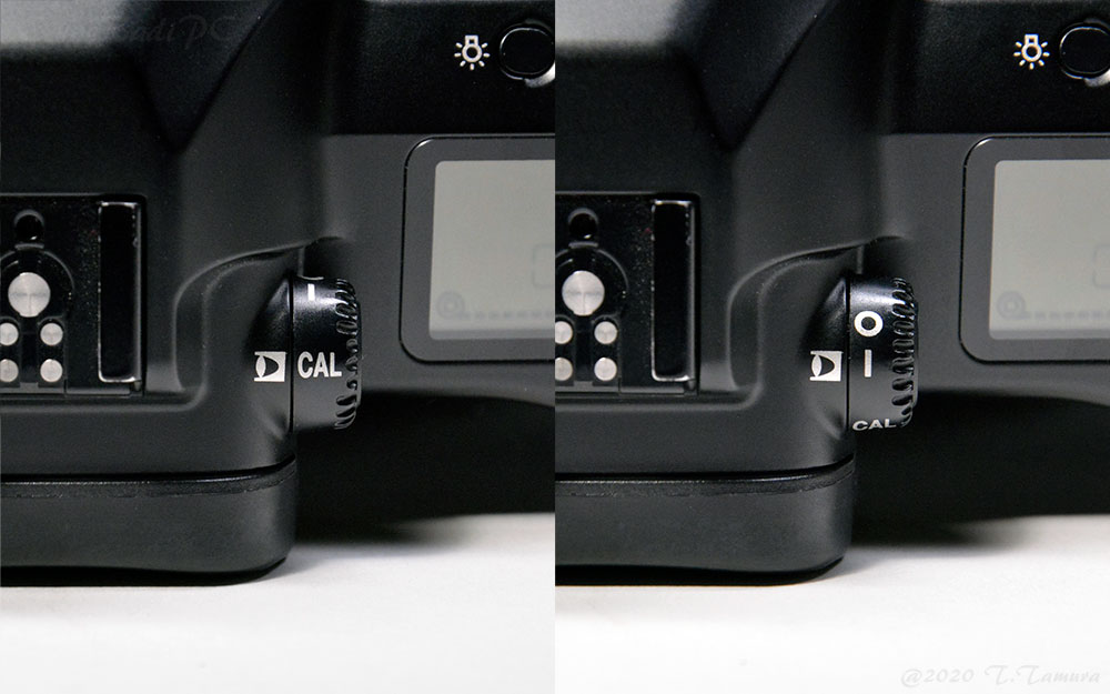 Canon EOS-3 視線入力のキャリブレーション | CameRadiPC