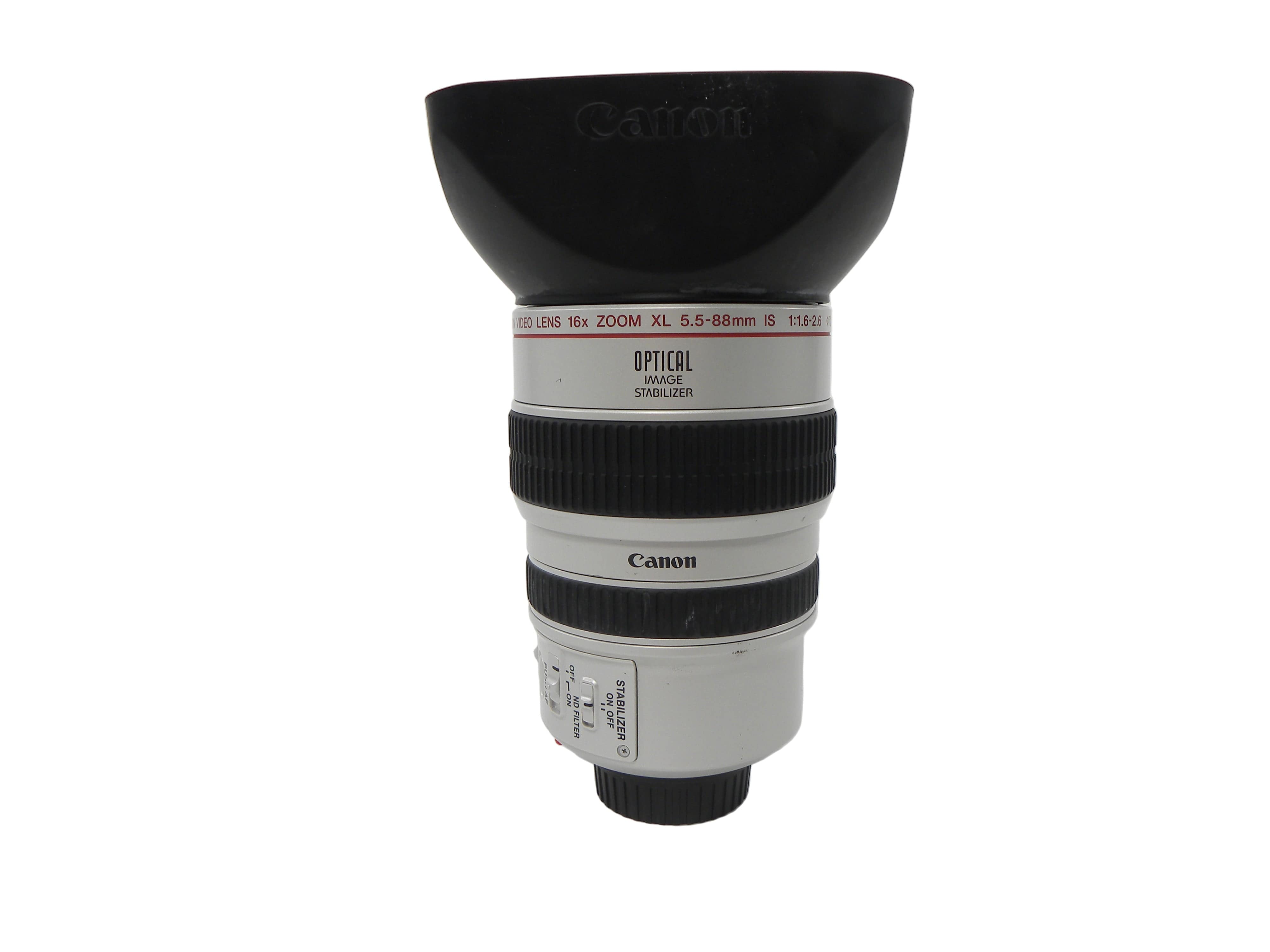 Canon Video Lens 16x Zoom XL 5.5-88mm IS f1.6-2.6 – Camera Exchange