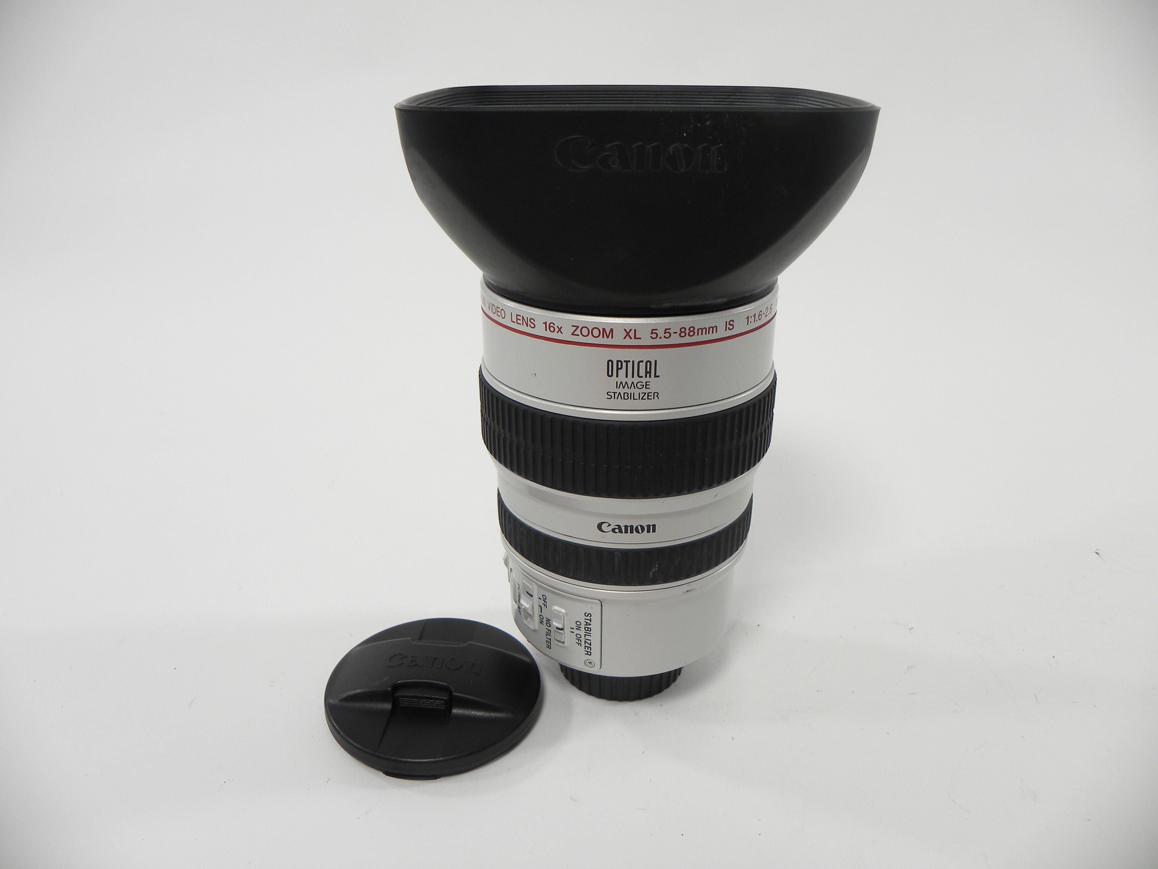 Canon Video Lens 16x Zoom XL 5.5-88mm IS f1.6-2.6 – Camera Exchange