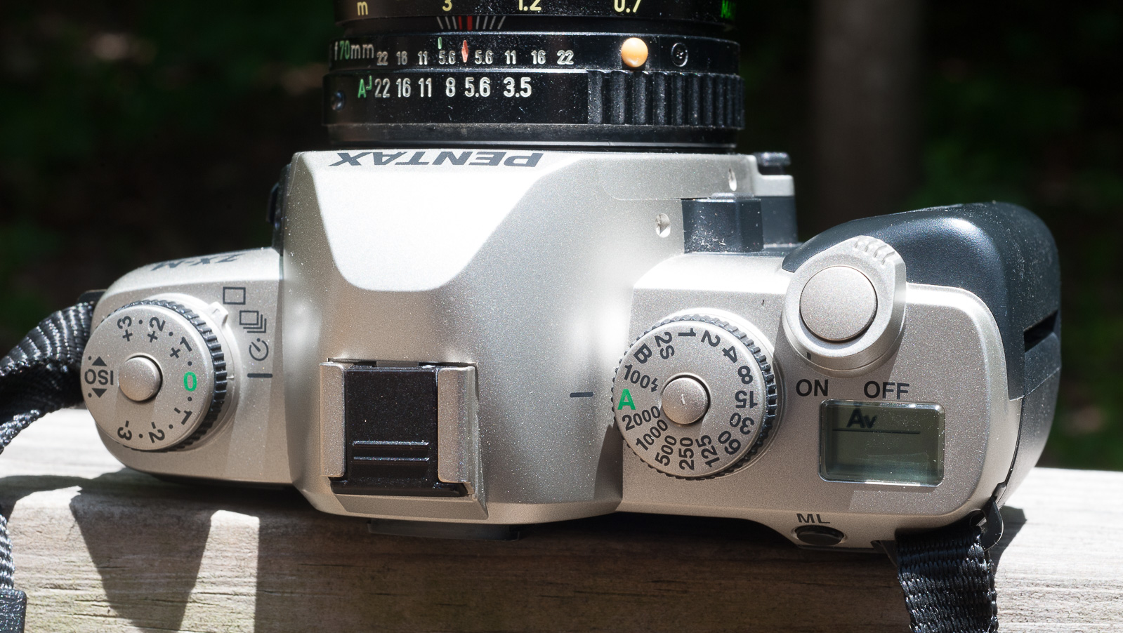 Another approach to the “learners camera” category: Pentax MZ-M