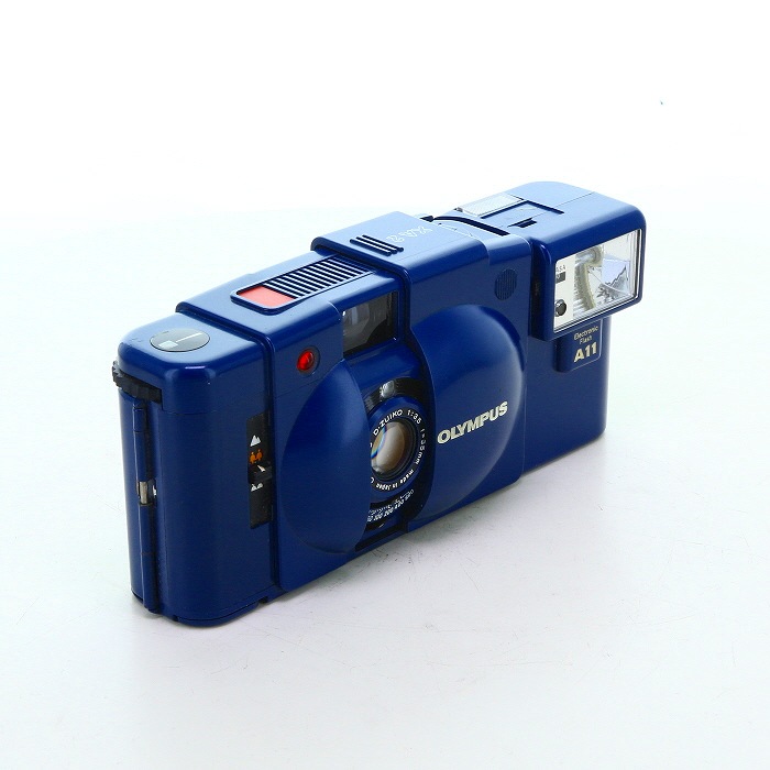 中古】(オリンパス) OLYMPUS XA2+A11 シティブルー｜ナニワグループ