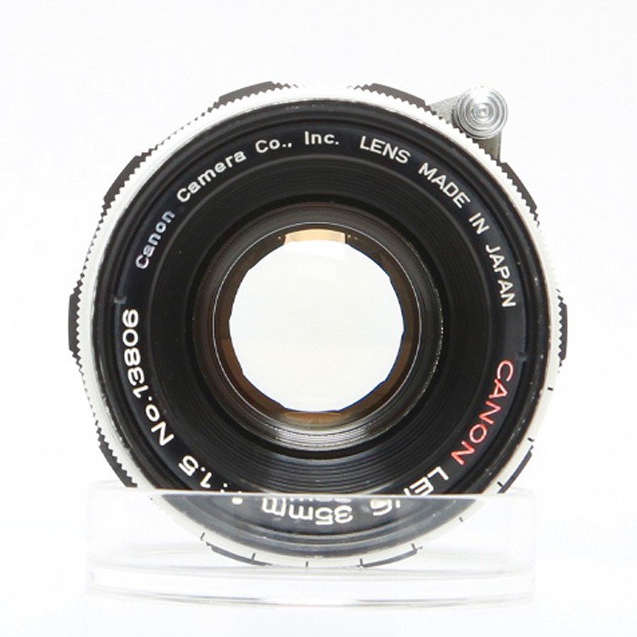 中古】(キヤノン) Canon 35mm F1.5 L39マウント 清掃｜ナニワグループ