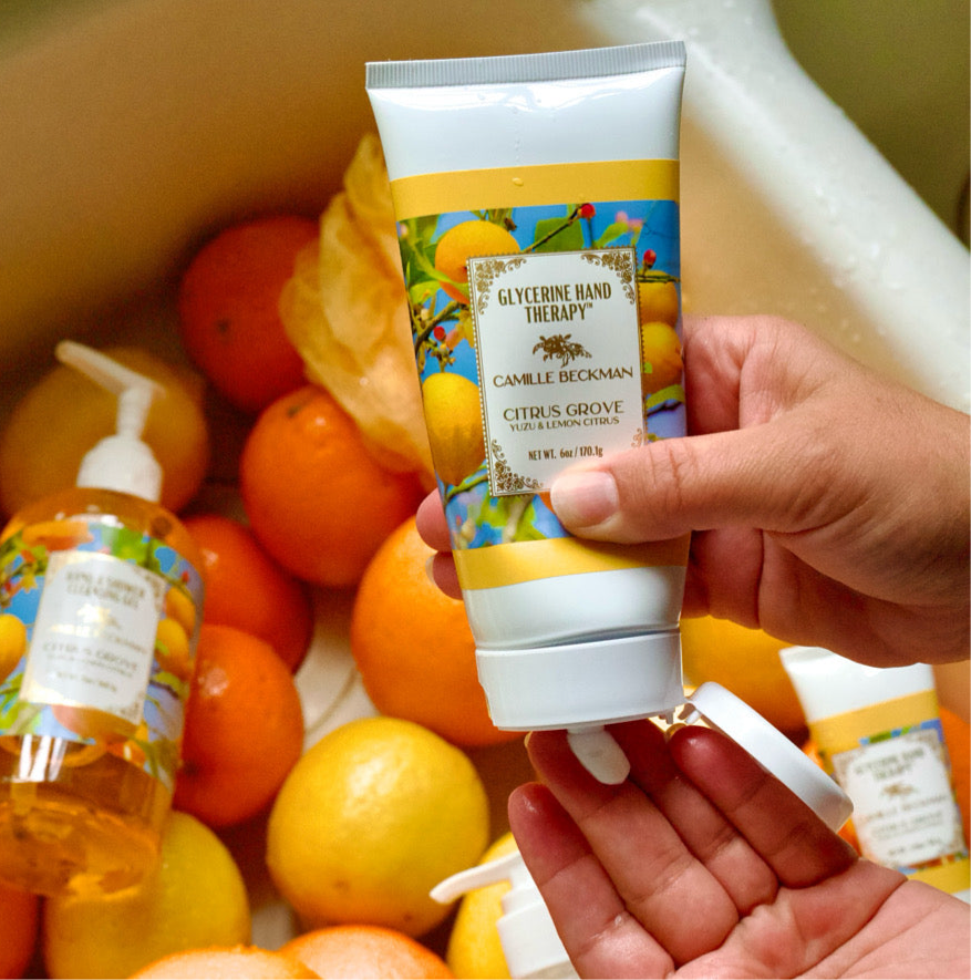 Glycerine Hand Therapy Citrus Grove 6oz - Intense Non-Greasy Hand