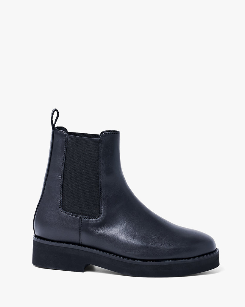 SIDE GOA SHORT BOOTS BLACK – caminando.jp