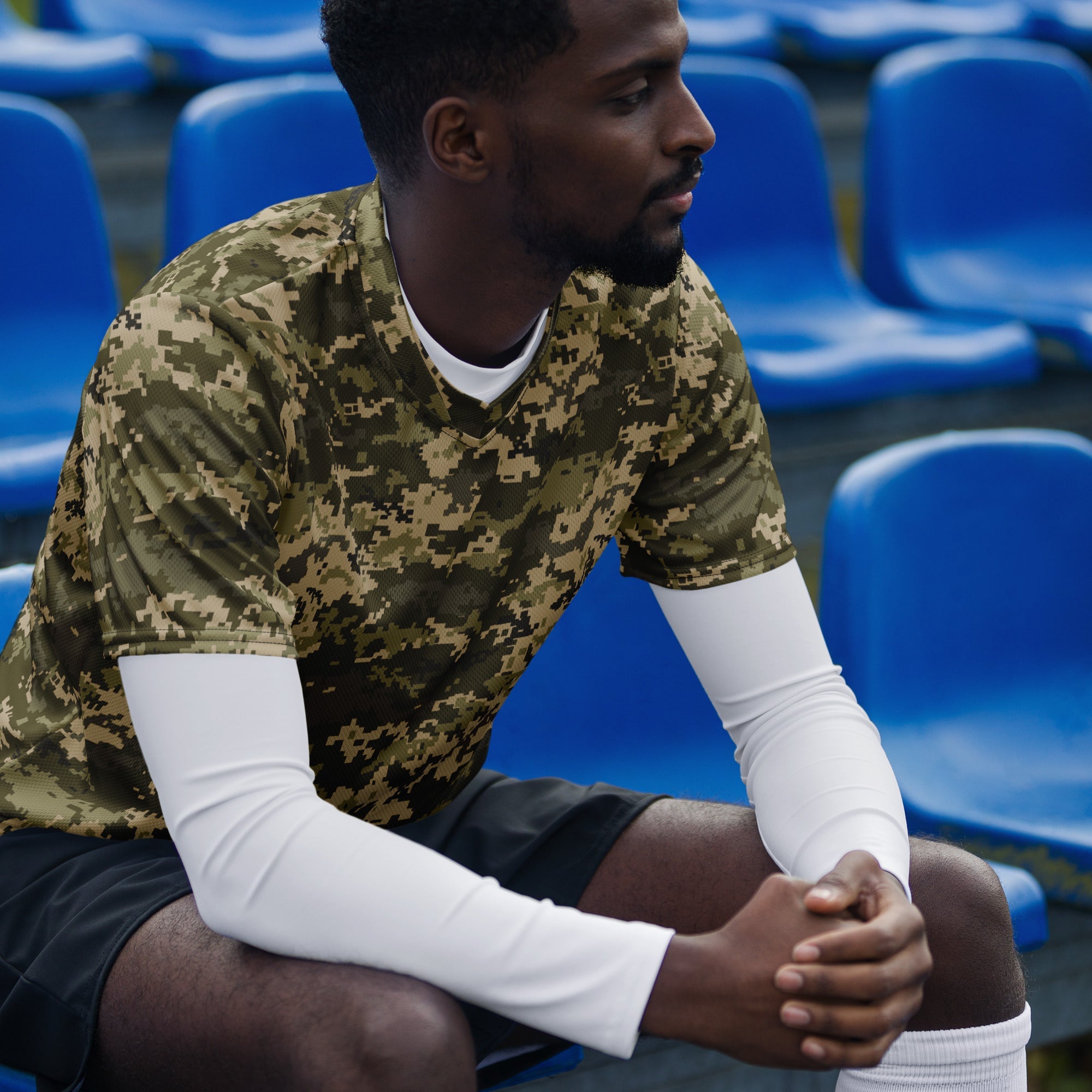 CAMO HQ - Ukrainian MM14 CAMO Unisex Sports Jersey - Worldwide
