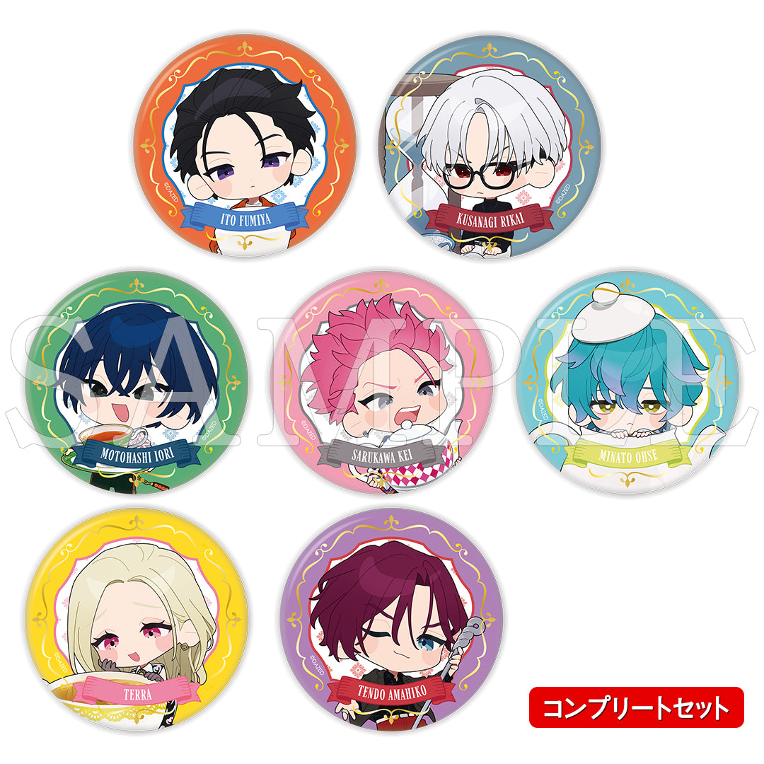 超人的シェアハウスストーリー『カリスマ』 箔押し缶バッジ