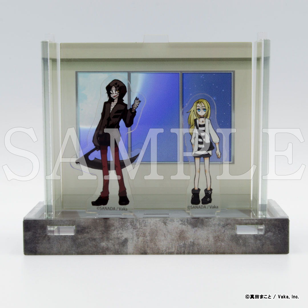 ☆超レア品☆ 殺戮の天使 特大アクリルフィギュア ザック&レイチェル