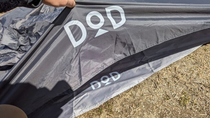 ライダーズワンポールテント専用グランドシート。設営を簡単にする超