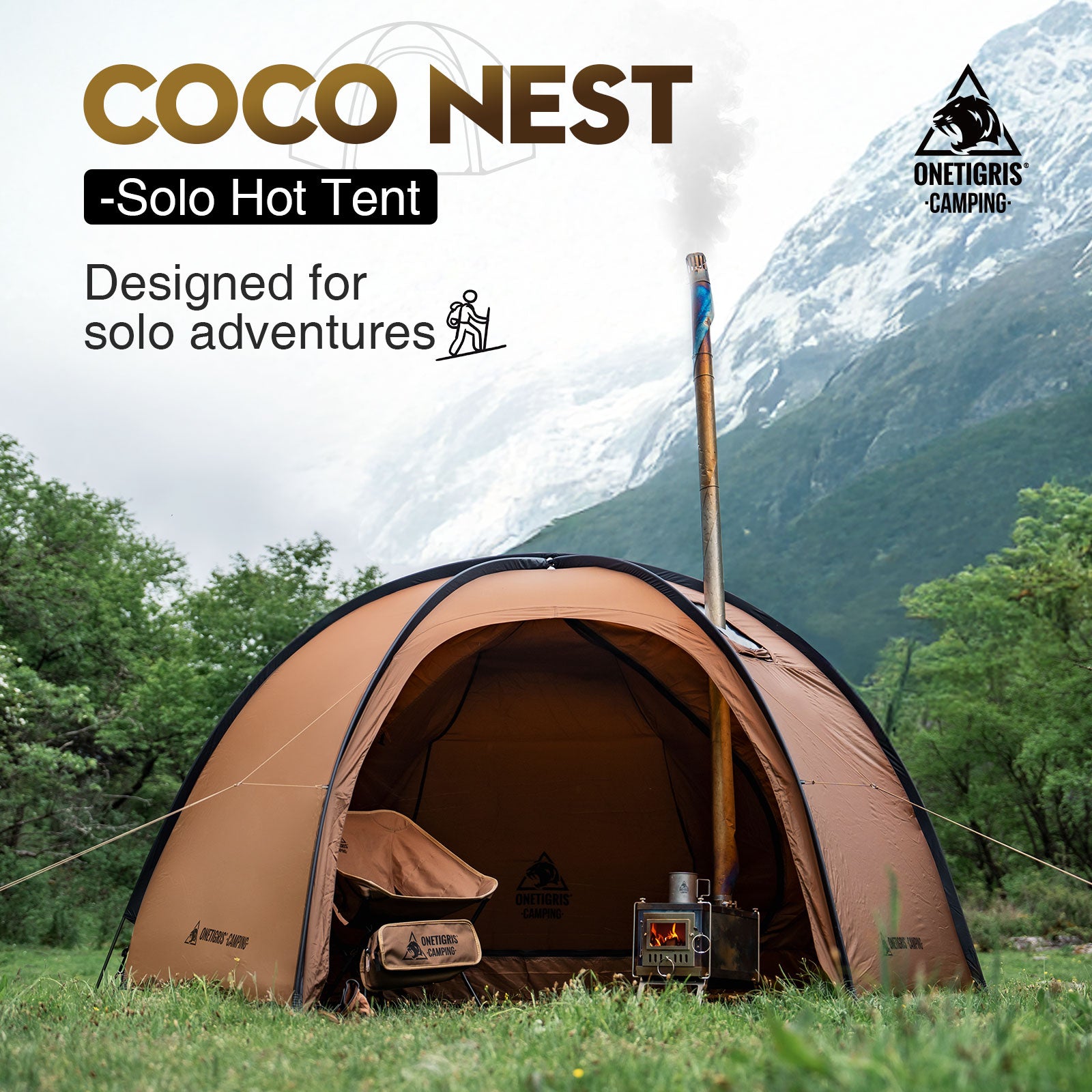 OnetigrisCOCO NESTソロ・ホットテント – OneTigris Camping