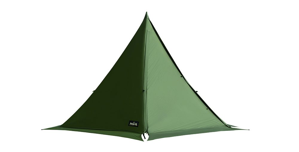 ogawaから総重量1.2kgの超軽量ワンポールテント「タッソUL」登場