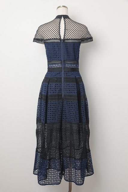 レンタルドレスCANVAS 銀座/東京 / 【SELF-PORTRAIT】 ネイビー