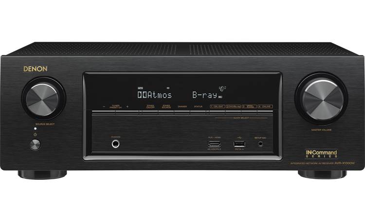 Denon AVR-X1300W 7.2-channel home theatre receiver with Wi-Fi