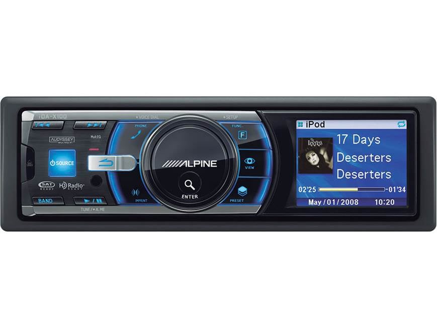 Alpine iDA-X100 Digital media receiver at Crutchfield Canada