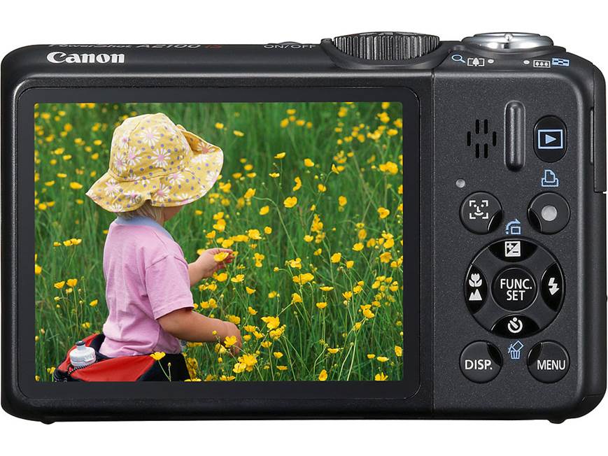 Canon PowerShot A2100 IS 12.1-megapixel digital camera with 6X