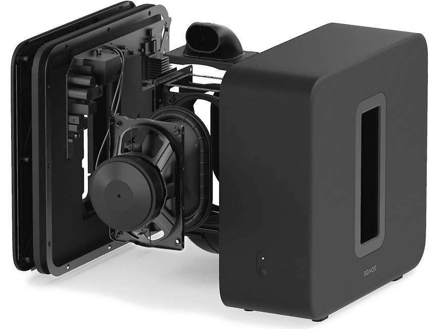 Sonos Sub 4 (Black) Wireless subwoofer for compatible Sonos