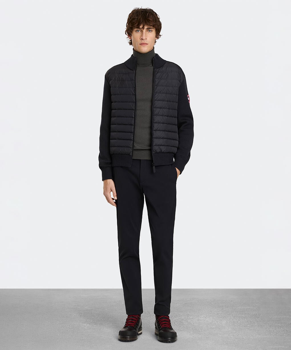 メンズ ハイブリッジ ニット ジャケット(6830M)｜カナダグース (CANADA