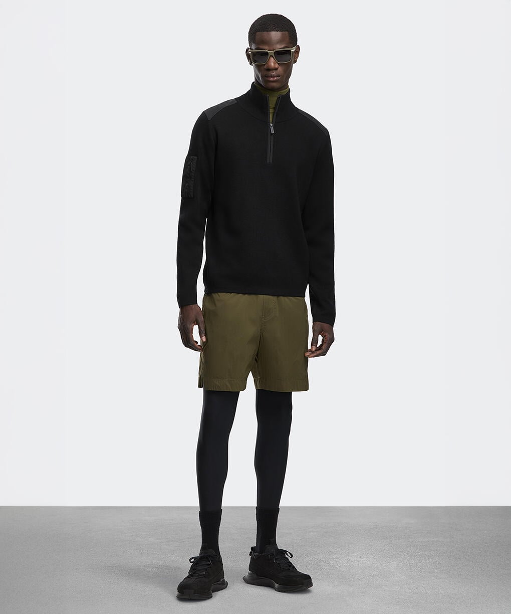 ハイブリッジ ニット ジャケット ブラックレーベル(6830MB)｜カナダ