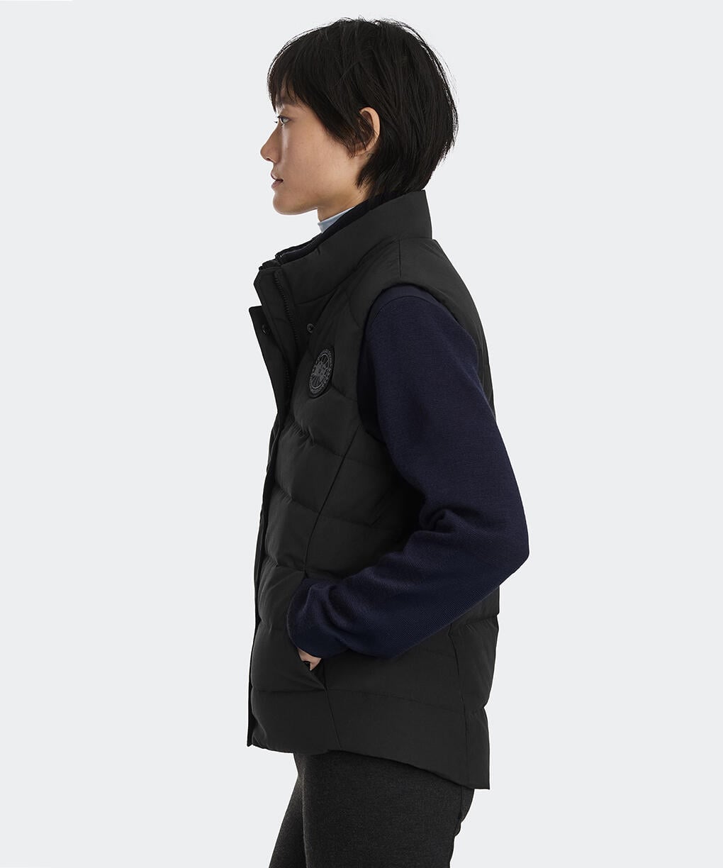フリースタイル ベスト ブラックレーベル(2836LB)｜カナダグース