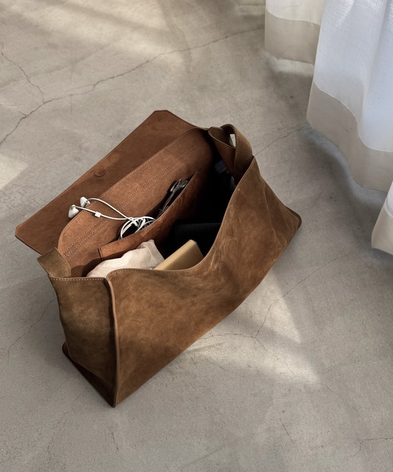 タイムセール10%OFF】diggityスウェードフラップショルダーバッグ