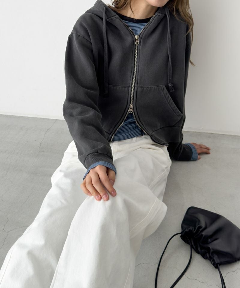 セットアップ対応】Lakey Parkピグメントコンパクトパーカー | CANAL