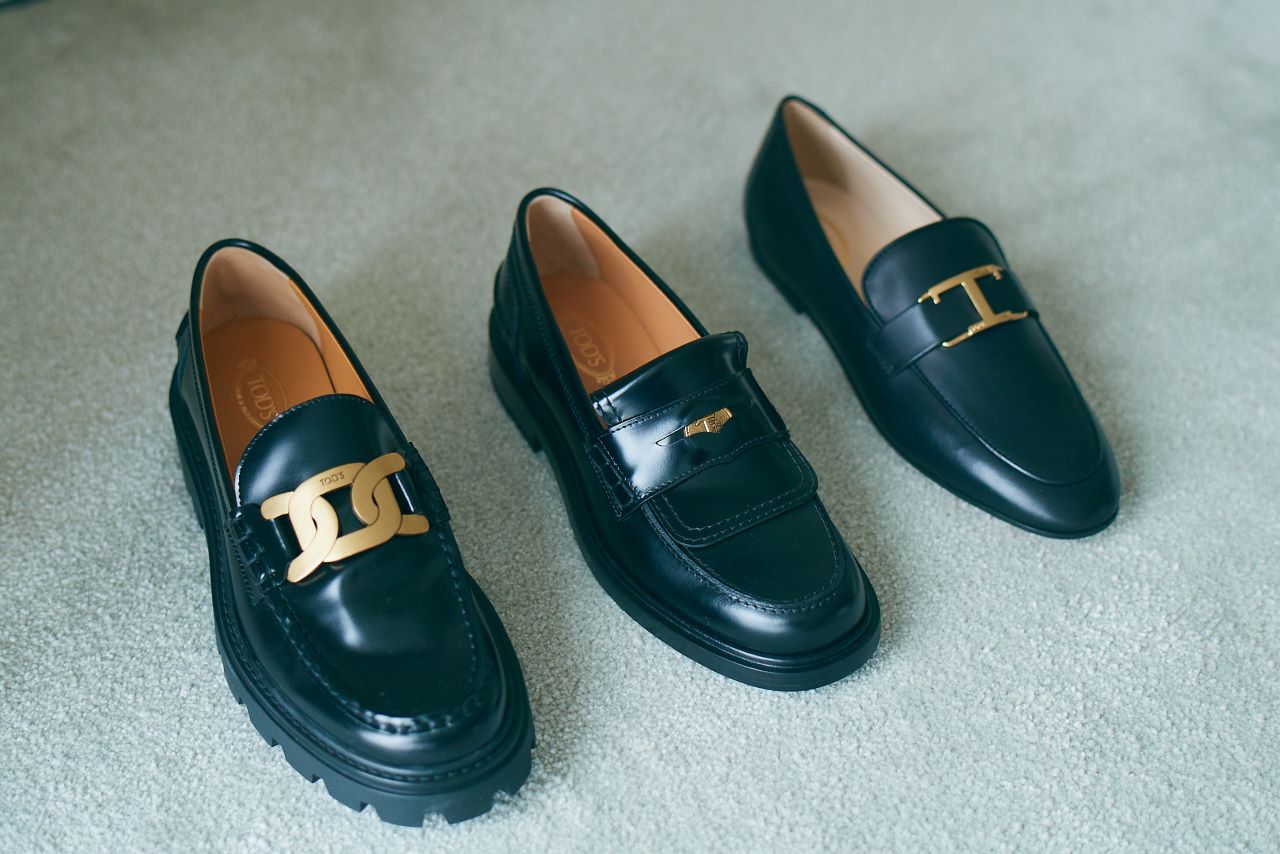 TOD'S」の黒ローファー、推し3型をはき比べ！｜はき心地、ソールの厚さ