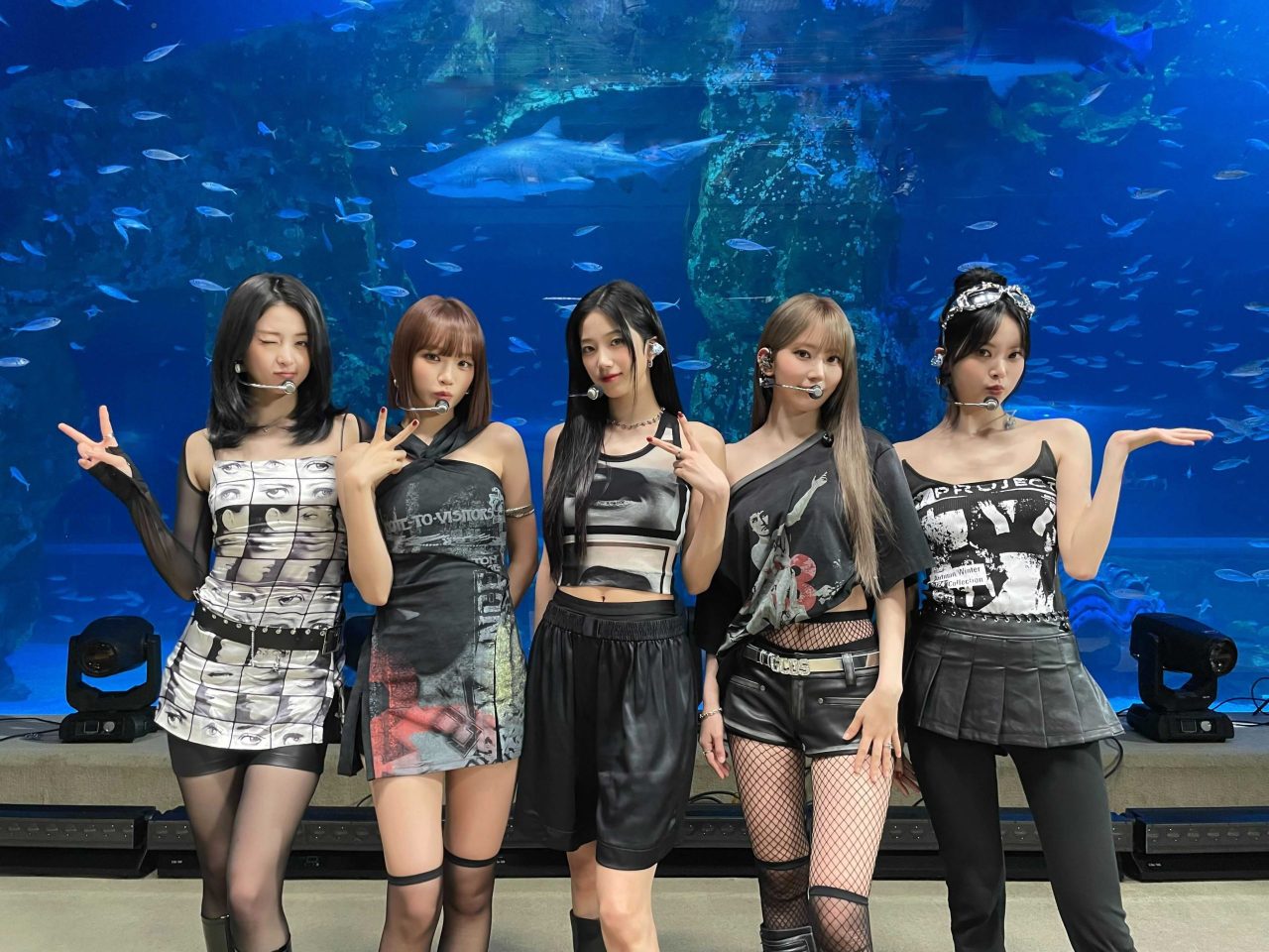 LE SSERAFIM、韓国最大級の水族館から最新曲を披露！SNSでも話題の
