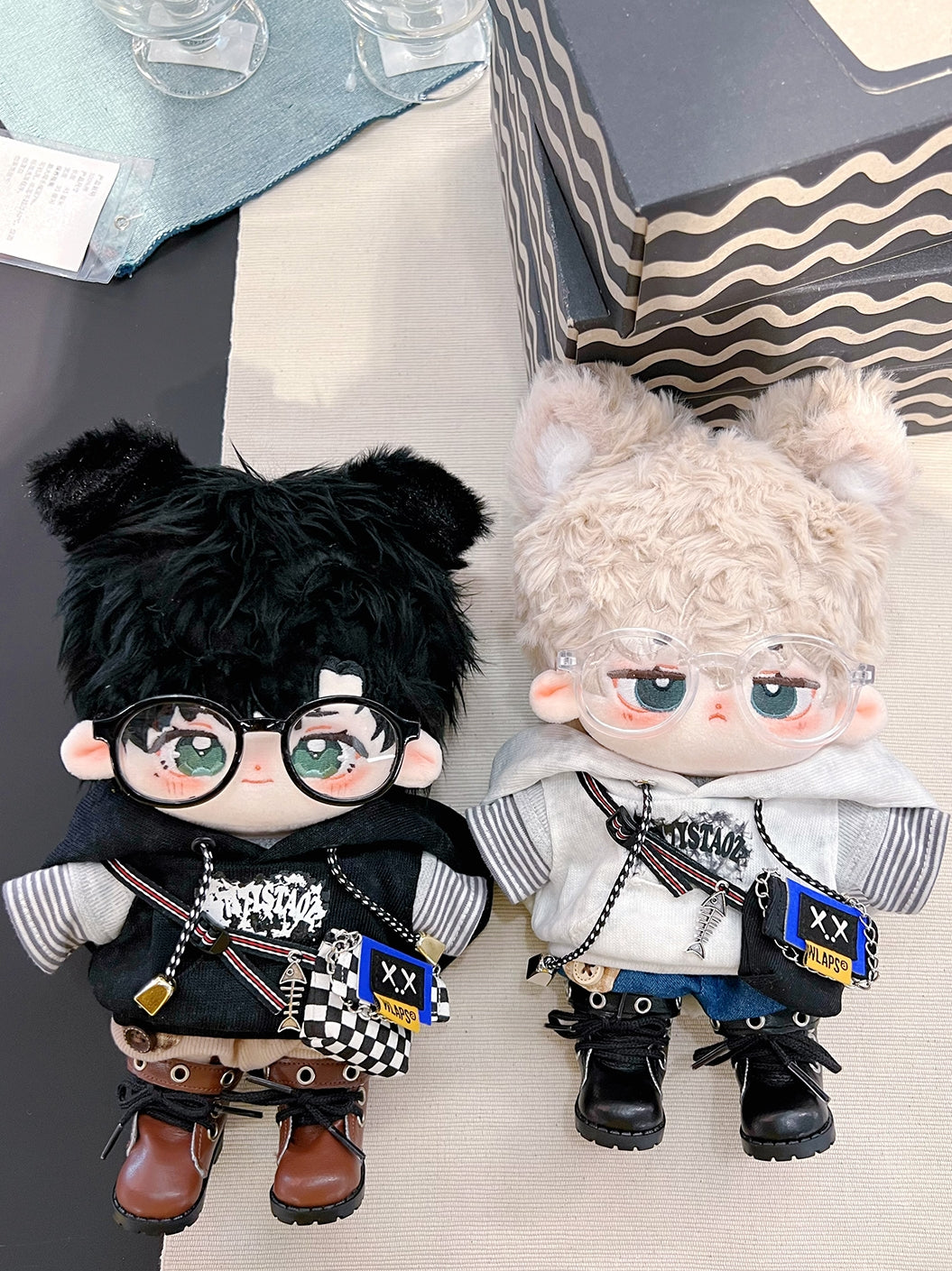 ぬい服］15/20cm 無属性 ぬいぐるみ用 セット【暗夜破晓】 – candymoon