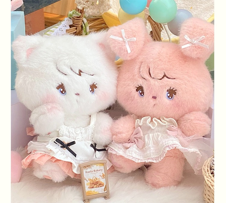 preamサンリオ 猫 作家 テディベア ハンドメンド ぬいぐるみ 羊毛