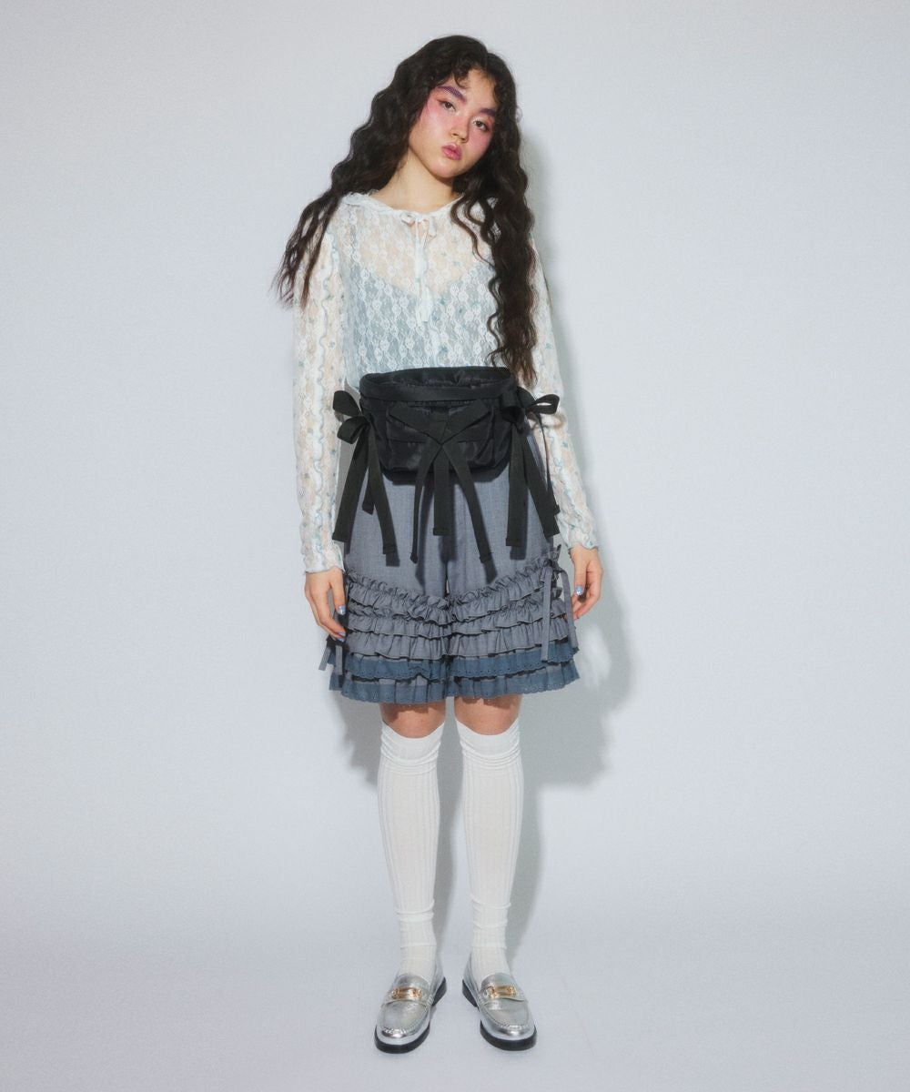 FANCY RIBBON WAIST BAG | Candy Stripper（キャンディ ストリッパー