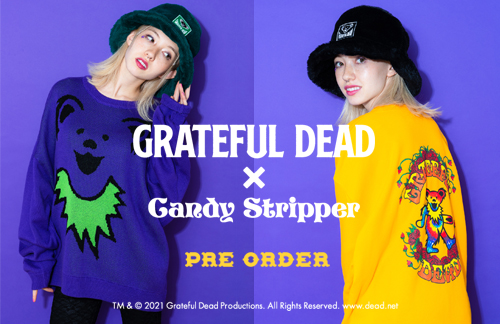 GRATEFUL DEAD(グレイトフルデッド)」とのコラボアイテム先行予約