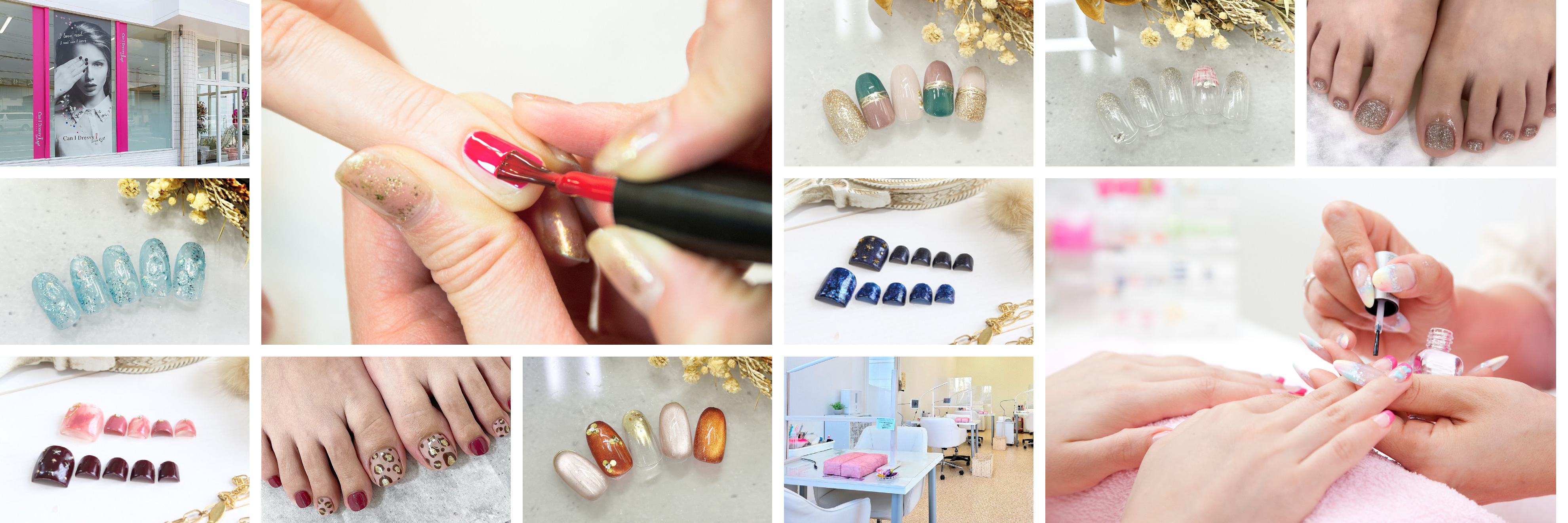 ネイリスト求人募集【未経験者歓迎】ネイルサロンCan I Dressyキャン