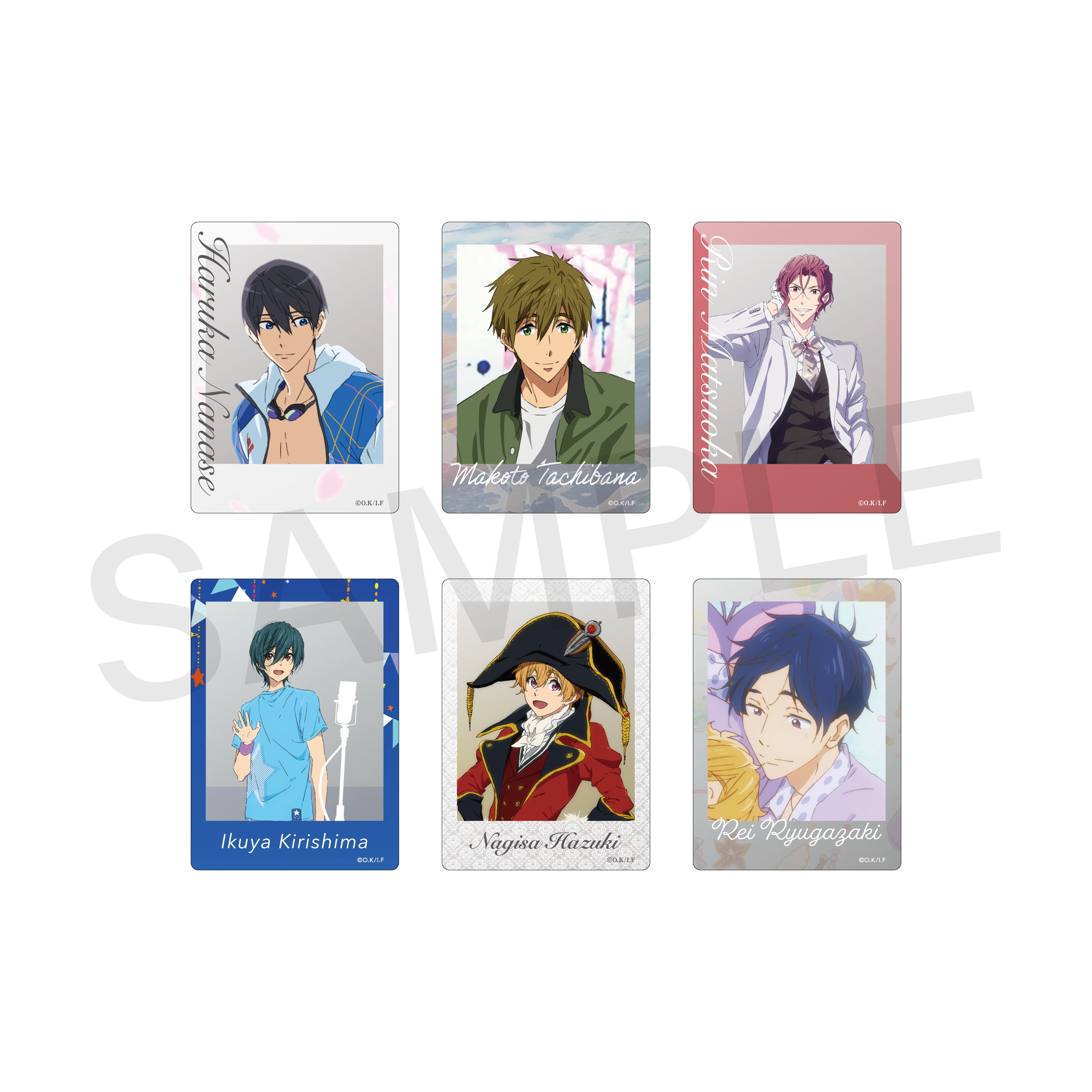 チェキ風クリアカード（Free! Series ORCHESTRA CONCERT 2025） | きゃにめ