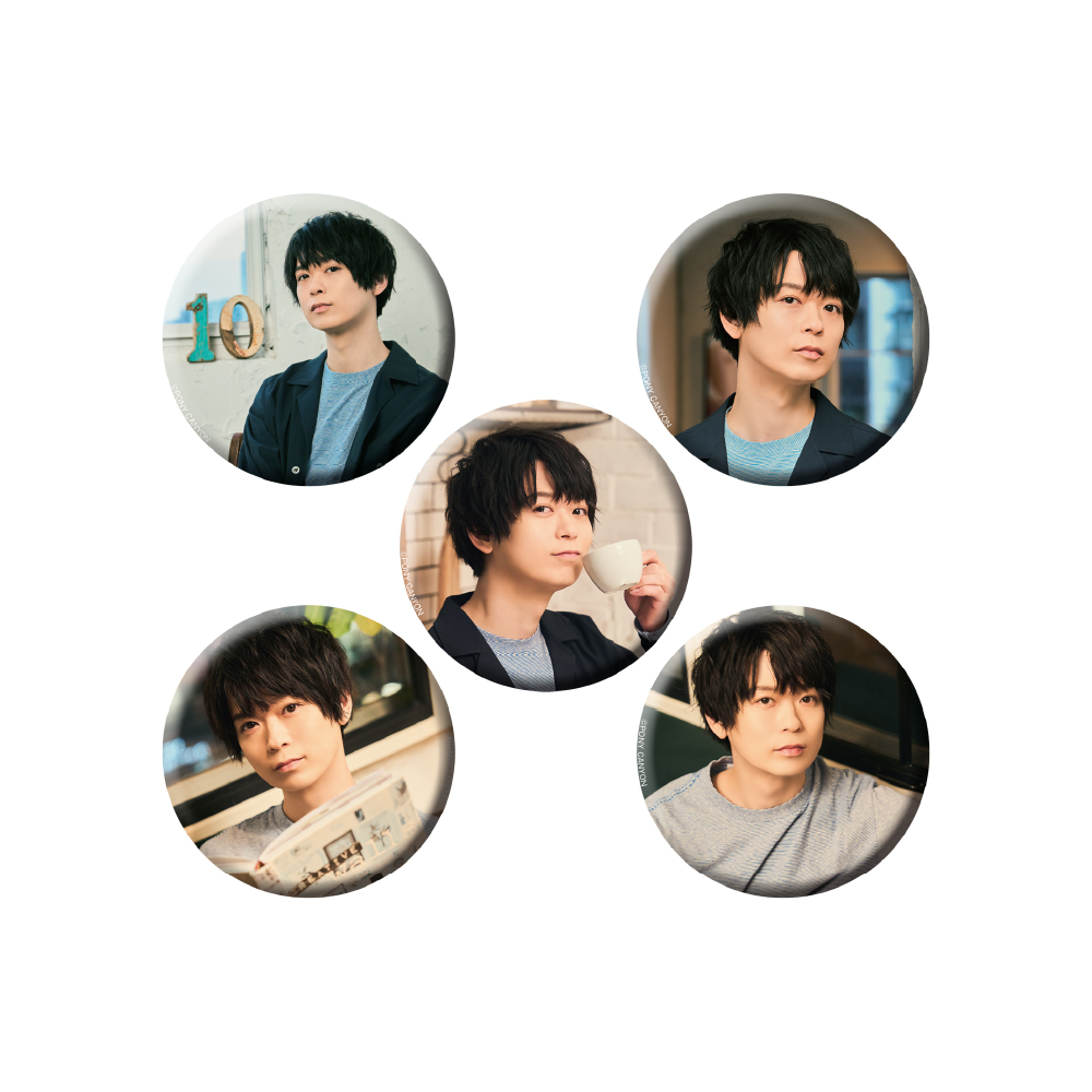 土岐隼一 Birthday Live2023「Glorious World」ランダム缶バッジ(全5種