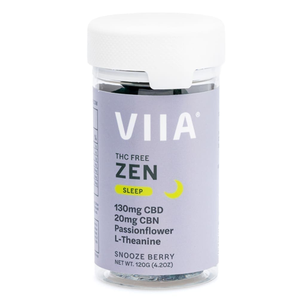 Shop VIIA CBD and CBN Zen Sleep Gummies - THC Free Online | CannaBuddy
