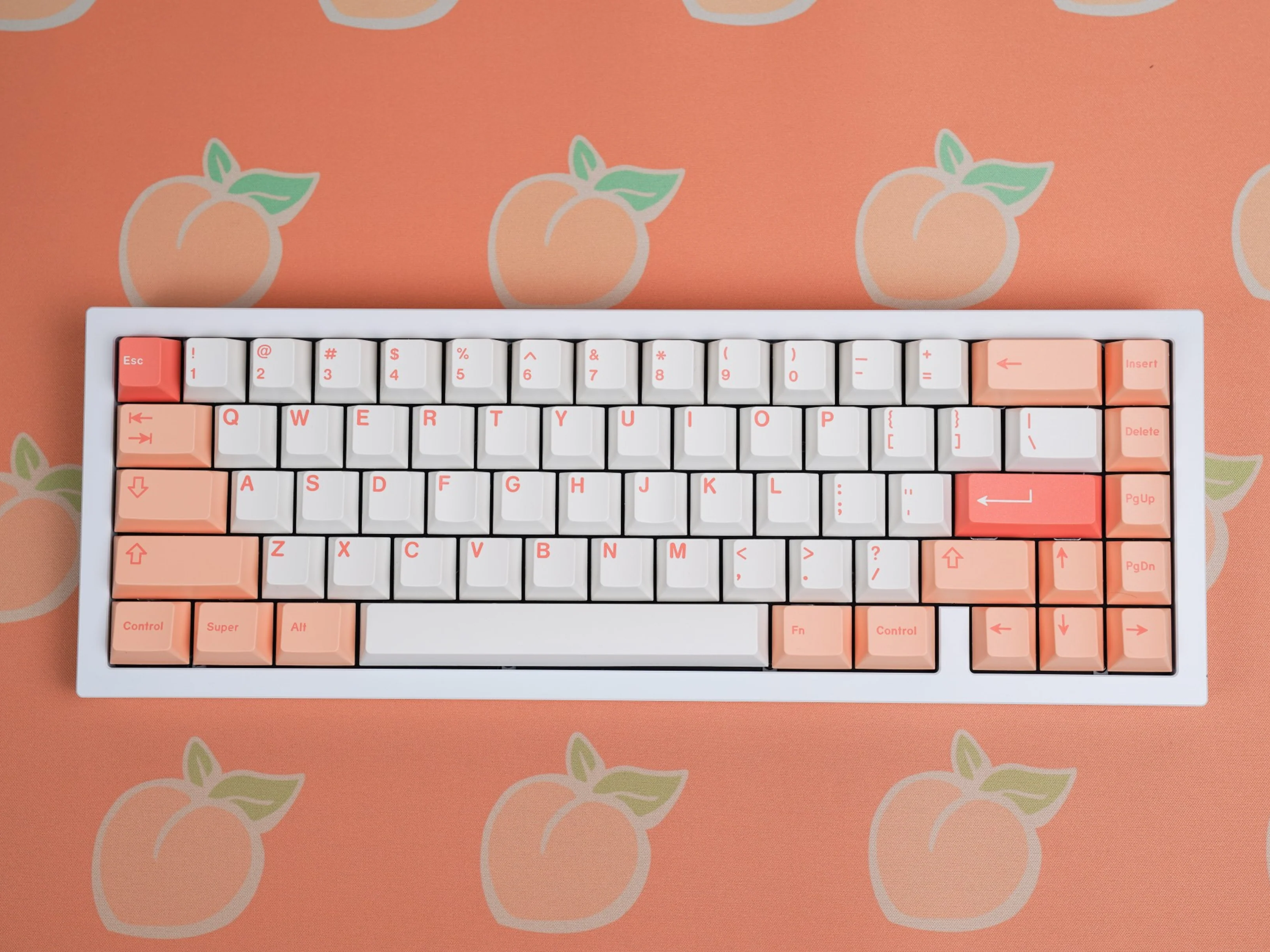 GMK Peaches n Cream Lite – CannonKeys
