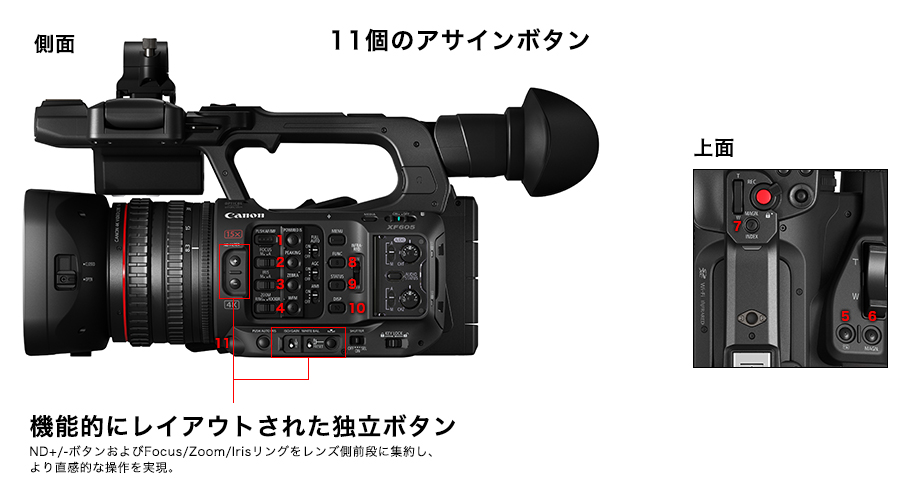 キャンペーン】Canon XF605 業務用デジタルビデオカメラ - 業務用撮影