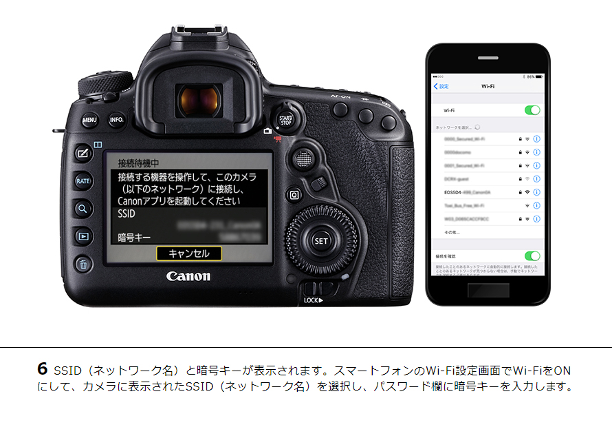 EOS Kiss X90・X80 スマホに画像を保存｜EOSのWi-Fi｜サポート｜キヤノン