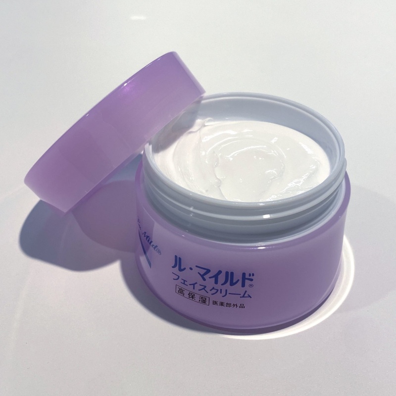 ル・マイルド」ヘパリン類似物質・CICA成分配合のフェイスクリームが