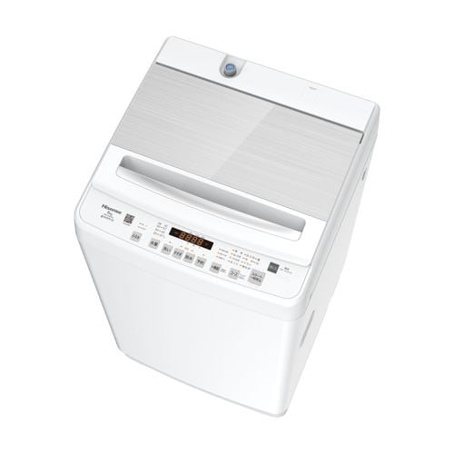 ハイセンス HW-DG75J 全自動洗濯機 上開き 洗濯7.5kg 簡易乾燥(送風機
