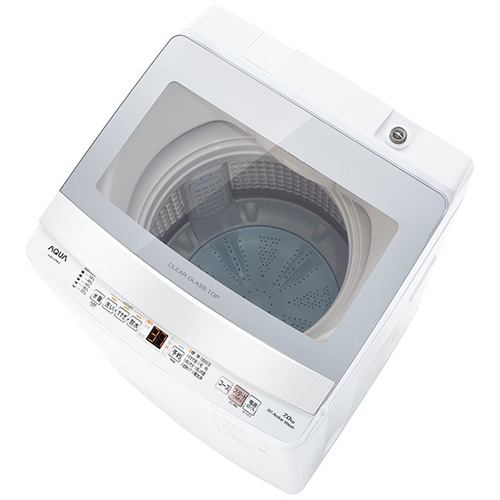 AQUA AQW-S7N(W) 全自動洗濯機 7kg ホワイト AQWS7N(W) | ヤマダウェブコム