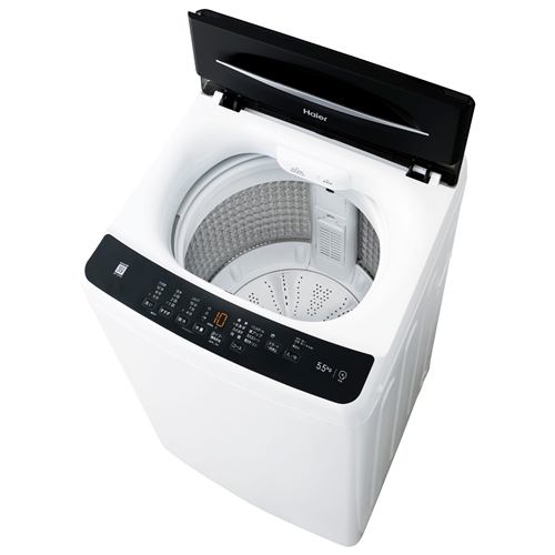 Haier JW-U55B-K 洗濯機 5.5kg ブラック JWU55BK | ヤマダウェブコム