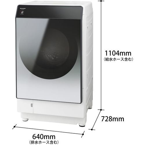 シャープ ES-G11B ドラム式洗濯機 (洗濯11.0kg・乾燥6.0kg・右開き
