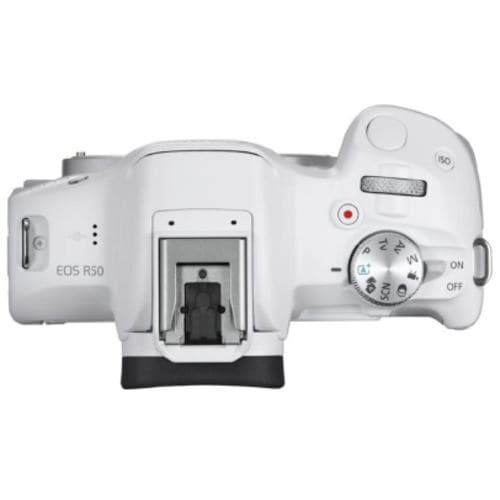 キヤノン EOSR50WH デジタル一眼カメラ EOS R50 ボディー ホワイト