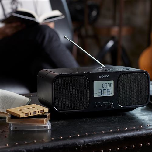 ソニー CFD-S401-BC ワイドFM対応 CDラジオカセットレコーダー