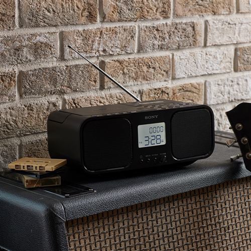 ソニー CFD-S401-BC ワイドFM対応 CDラジオカセットレコーダー