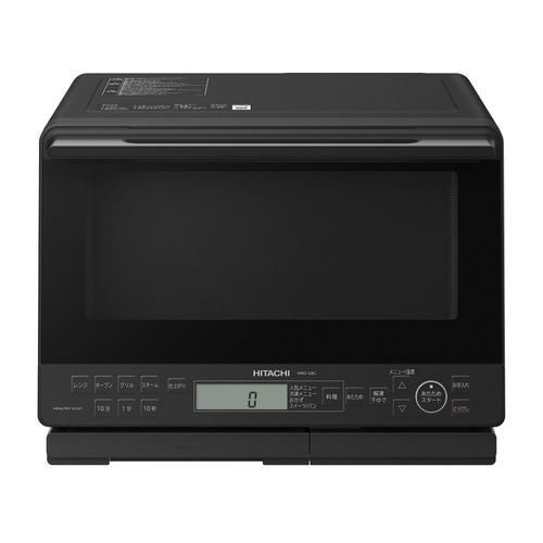 日立 MRO-W10B K スチームオーブンレンジ フロストブラック MROW10B K