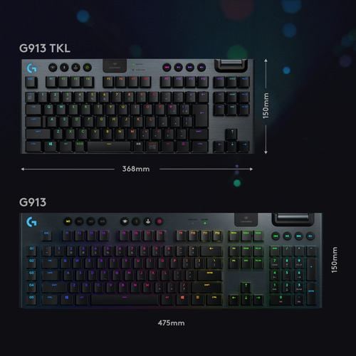 ロジクール G913-TKL-CKBK G913 テンキーレス ワイヤレス RGB