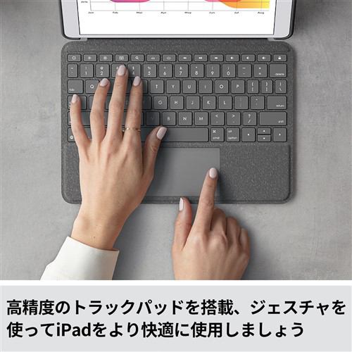 ロジクール iK1057BKA ロジクール COMBO TOUCH for iPad (第7世代用