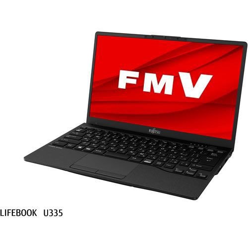 台数限定】富士通 FMVU335BY 13.3型ノートパソコン LIFEBOOK ブラック
