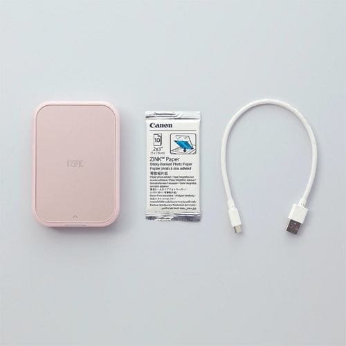 キヤノン PV-223-PK ミニフォトプリンター iNSPiC | ヤマダウェブコム